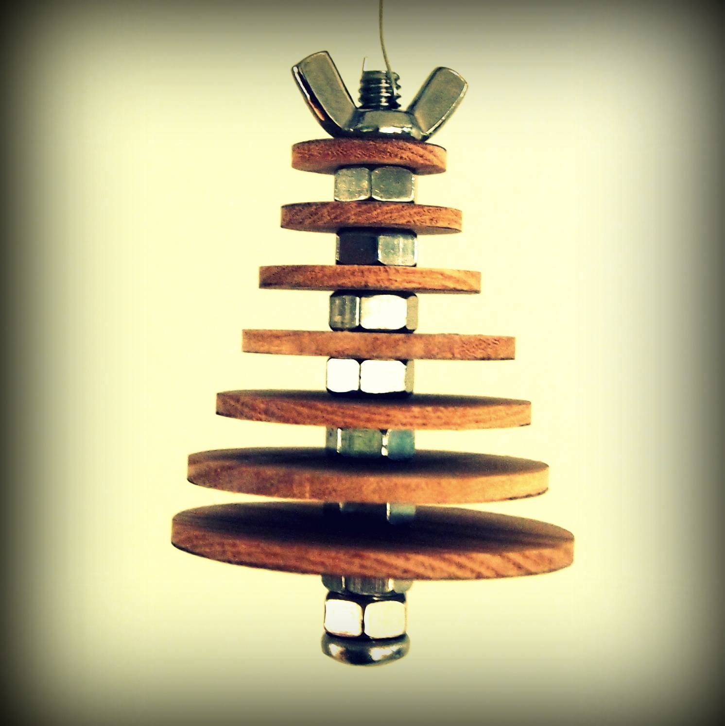 DIY Industrial Christmas Tree Ornament Reality Daydream