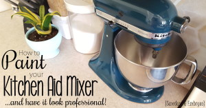 PAINT your Kitchen Aid Mixer! {Sawdust and Embryos} FACEBOOK