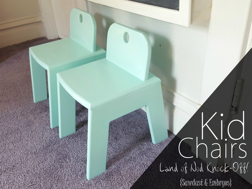 Kids Chairs - Sawdust and Embryos