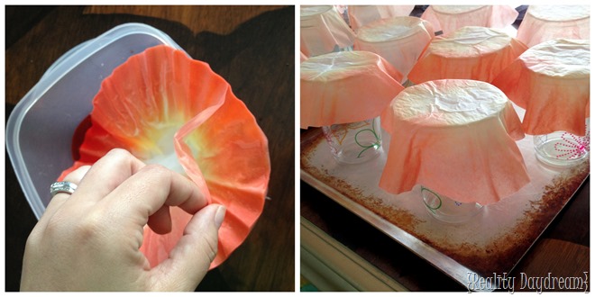 Use coffee filters to make poppies! {Reality Daydream}