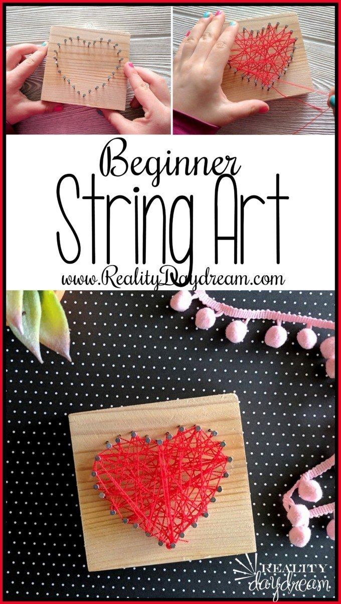 Valentine String Art Craft Kit (Makes 12)