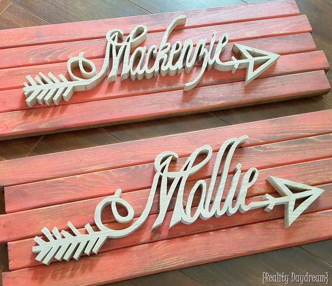 Custom-Wooden-Arrow-Name-Plaques-affixed-to-barn-wood.-SUCH-a-great-personalized-gift-idea-Reali-1