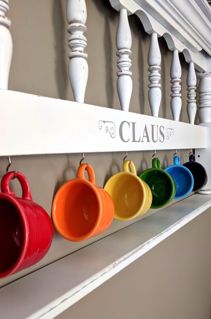 tea cup display organizer [woodworking] 