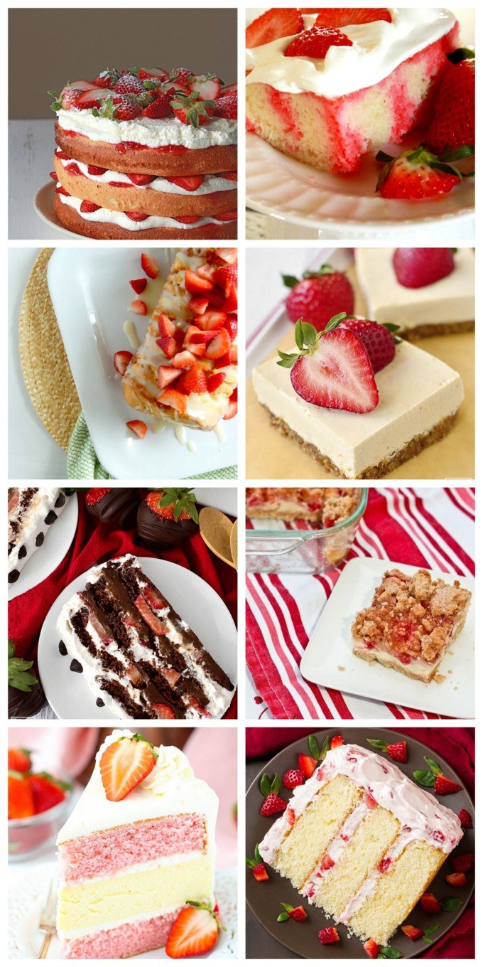 Strawberry Cake Recipes