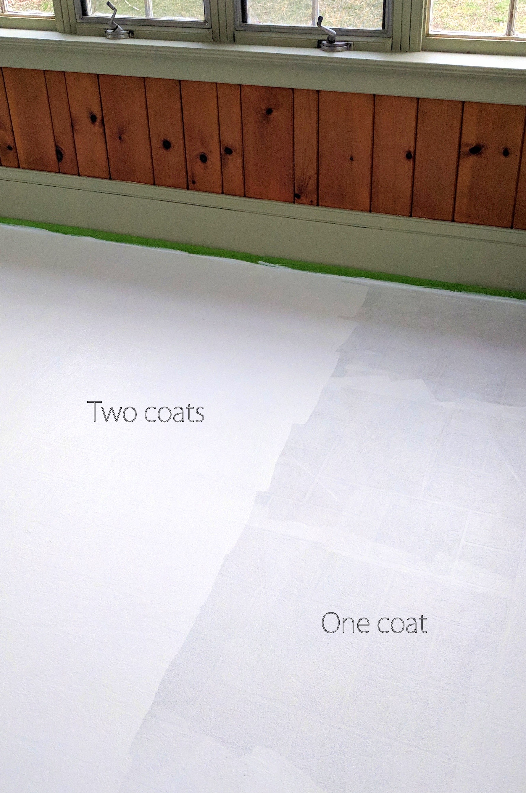 Painting Linoleum Floors THE RIGHT WAY (and what supplies to use)