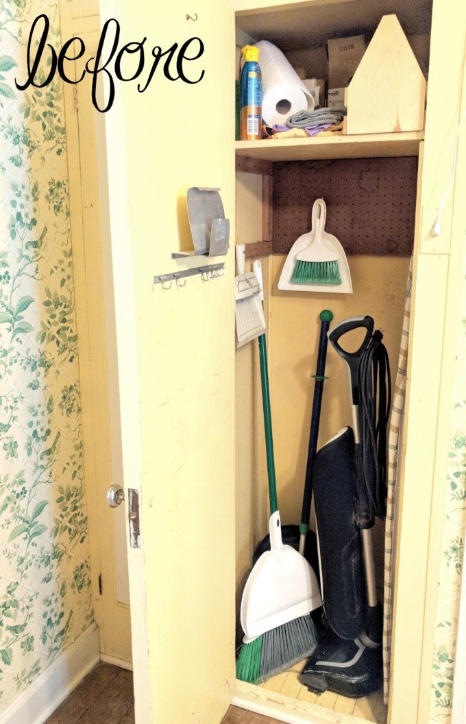 Broom and Utility Closet Storage Ideas and Organization Hacks