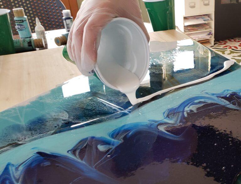 Ocean Resin Art Reality Daydream