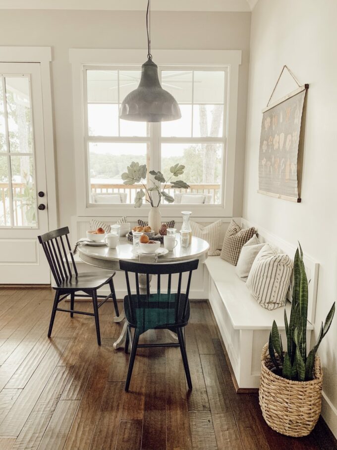 Banquette bench dining online room