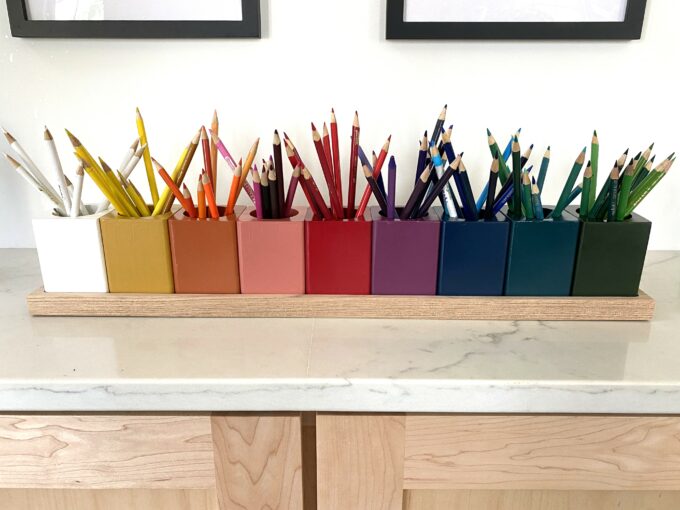 Colored Pencil Holder