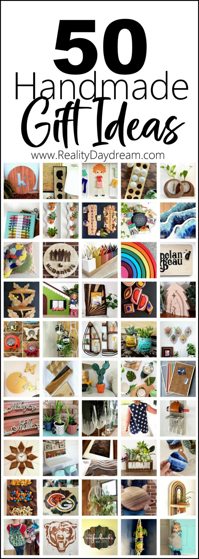 50 Handmade Gift Ideas