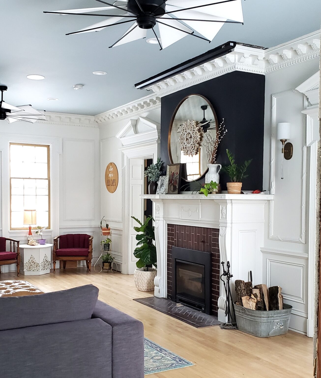 Alternative to TV above Fireplace A PROJECTOR!