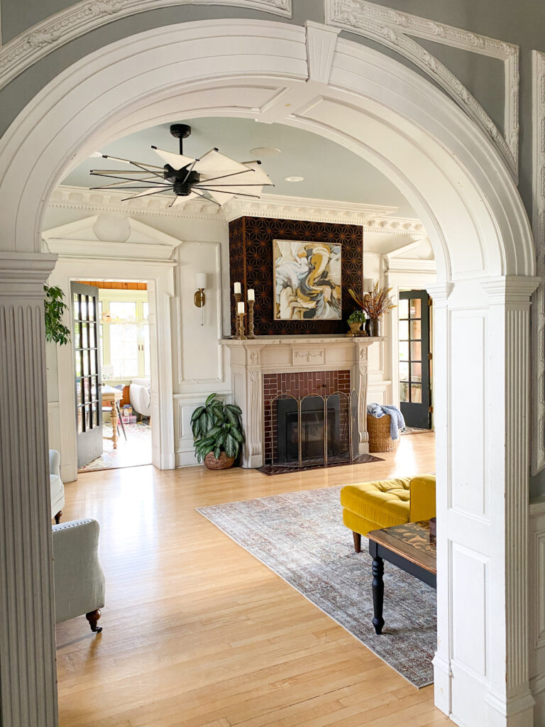 Alternative to TV above Fireplace A PROJECTOR!